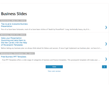 Tablet Screenshot of businessslides.blogspot.com