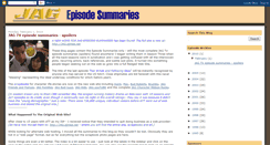 Desktop Screenshot of jag-summaries.blogspot.com