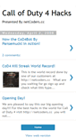 Mobile Screenshot of cod4hacks.blogspot.com