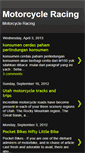 Mobile Screenshot of motorcycleracing-123.blogspot.com