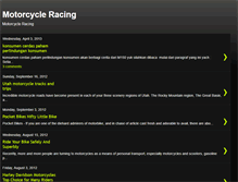 Tablet Screenshot of motorcycleracing-123.blogspot.com