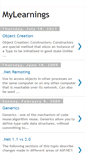 Mobile Screenshot of mslearnings.blogspot.com