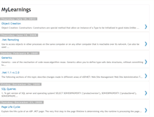 Tablet Screenshot of mslearnings.blogspot.com