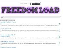 Tablet Screenshot of freedomload.blogspot.com