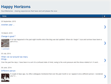 Tablet Screenshot of happyhorizons.blogspot.com