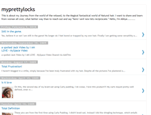 Tablet Screenshot of myprettylocks.blogspot.com