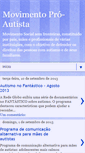Mobile Screenshot of movimentopro-autista.blogspot.com
