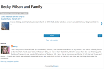 Tablet Screenshot of becky-wilson.blogspot.com