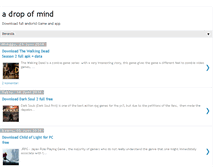 Tablet Screenshot of a-drop-of-mind.blogspot.com