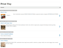 Tablet Screenshot of privatvray.blogspot.com