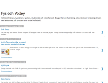 Tablet Screenshot of fysovolley.blogspot.com
