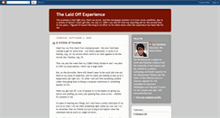 Desktop Screenshot of layoffexperience.blogspot.com