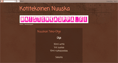 Desktop Screenshot of kotitekoinennuuska.blogspot.com