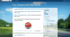 Desktop Screenshot of 1001ads.blogspot.com