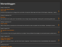 Tablet Screenshot of morranbloggen.blogspot.com
