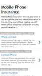 Mobile Screenshot of mobile-phone--insurance.blogspot.com