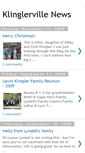 Mobile Screenshot of klinglerville.blogspot.com
