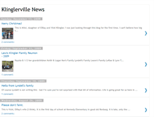Tablet Screenshot of klinglerville.blogspot.com