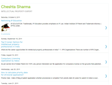 Tablet Screenshot of cheshta-sharma.blogspot.com