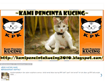 Tablet Screenshot of kamipencintakucing2010.blogspot.com