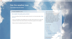 Desktop Screenshot of danweatherman.blogspot.com