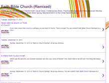 Tablet Screenshot of faithbiblechurchremixed.blogspot.com