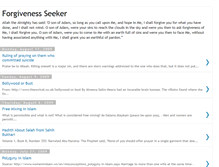 Tablet Screenshot of forgivenessseeker.blogspot.com