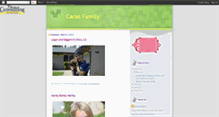 Desktop Screenshot of carasfamily.blogspot.com