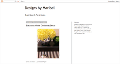 Desktop Screenshot of designsbymaribel.blogspot.com