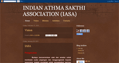 Desktop Screenshot of iasamalaysia.blogspot.com