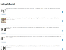 Tablet Screenshot of kaleyalphabet.blogspot.com
