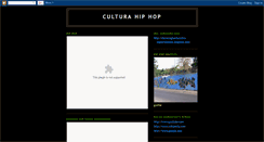 Desktop Screenshot of culturahiphoptecedu.blogspot.com