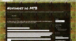 Desktop Screenshot of mtbnovidades.blogspot.com