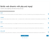 Tablet Screenshot of builds-web-with-php-and-mysql.blogspot.com