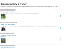 Tablet Screenshot of dogwoodgallery.blogspot.com