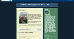 Desktop Screenshot of lanisfarm.blogspot.com