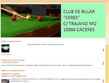 Tablet Screenshot of clubceres.blogspot.com