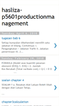 Mobile Screenshot of hasliza-p5601productionmanagement.blogspot.com