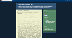 Desktop Screenshot of jeremie-caritas-in-veritate.blogspot.com