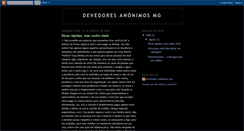 Desktop Screenshot of devedoresanonimosmg.blogspot.com