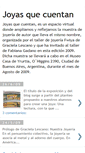 Mobile Screenshot of joyasquecuentan.blogspot.com