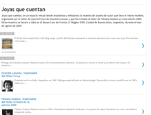 Tablet Screenshot of joyasquecuentan.blogspot.com