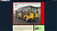 Desktop Screenshot of dieselsmokesignals.blogspot.com