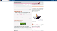 Desktop Screenshot of bibliotecaheom.blogspot.com