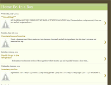 Tablet Screenshot of homeecinabox.blogspot.com