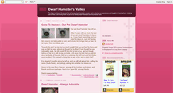 Desktop Screenshot of dwarfhamster.blogspot.com