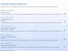 Tablet Screenshot of longevidadexitosa.blogspot.com