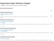 Tablet Screenshot of expatriateindianwritinginenglish.blogspot.com