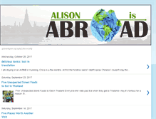 Tablet Screenshot of alisonisabroad.blogspot.com