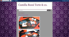 Desktop Screenshot of camillarossitorte.blogspot.com